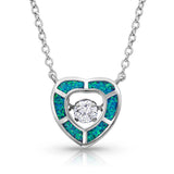 River of Lights Dancing Heart Necklace - Country Scene Saddlery and Pet Supplies