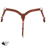 New !Rosewood Spot Breast Collar - Country Scene Saddlery and Pet Supplies