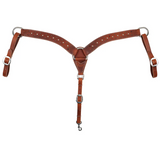 New!Rosewood Spot Breast Collar Full/Cob Western Breastplates