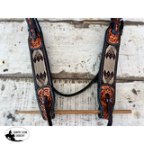 New! Rough Cut Browband Bridle - Headstalls and Bridles