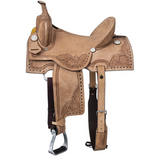 New! Royal King Amarillo Barrel Saddle - Western Saddle