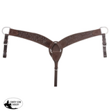 New! Royal King Floral Carved Breastcollar - Country Scene Saddlery and Pet Supplies