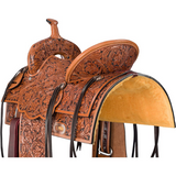 NEW! Royal King Prescott All Around Saddle -8-inch gullet Cowboy Roper