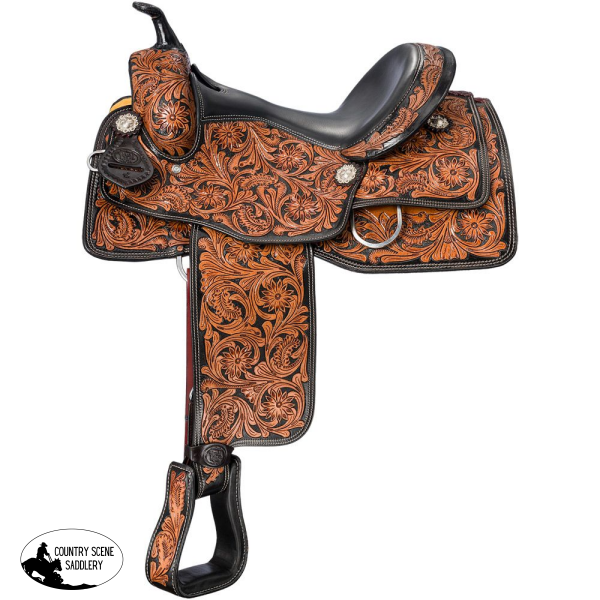 NEW! Royal King Priddy Pleasure Saddle-Gullet: 8’’ Cowboy Roper