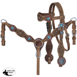 New! Royal King Serenity Mini Headstall & Breastcollar Set Full/cob / Mini Tack Sets