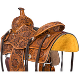 NEW! Royal King Youth Abilene Pleasure Trail Saddle-Gullet: 7½" QHB - Country Scene Saddlery and Pet Supplies