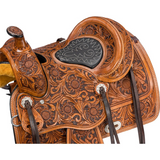 NEW! Royal King Youth Abilene Pleasure Trail Saddle-Gullet: 7½" QHB - Country Scene Saddlery and Pet Supplies