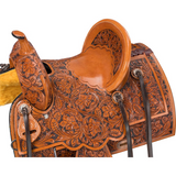 NEW! Royal King Youth Prescott All Around Saddle 7.5inch Gullet. Cowboy Roper