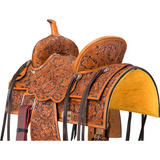 NEW! Royal King Youth Prescott All Around Saddle 7.5inch Gullet. Cowboy Roper