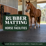 New! Rubber Matting- Interlocking Tile 18mm thick Basic