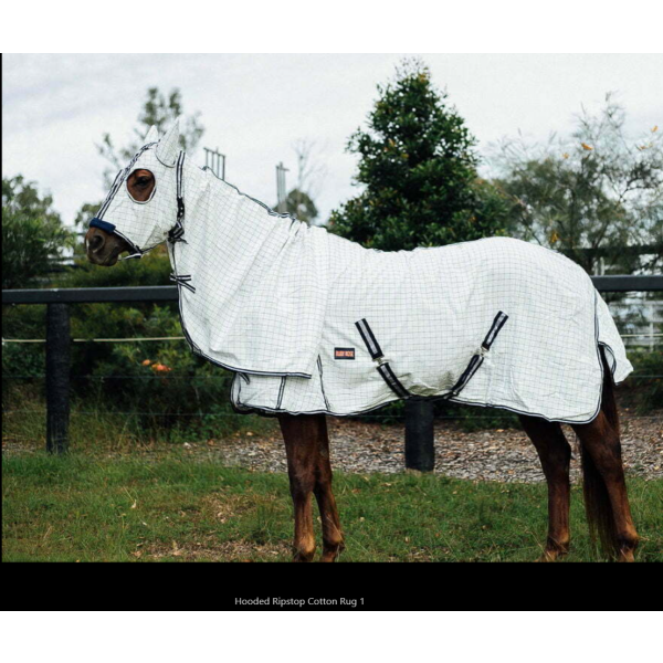 New! Ruby Rose Hooded Ripstop Cotton Rug Summer Combos