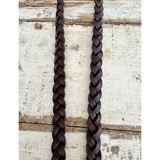 New! Ruby Rose Plain Plaited Barrel Reins - Country Scene Saddlery and Pet Supplies