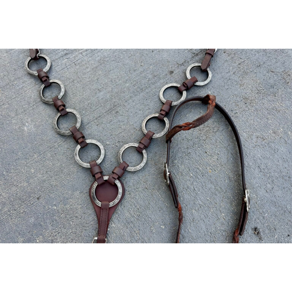 New! Ruby Rose Ring Tack Set