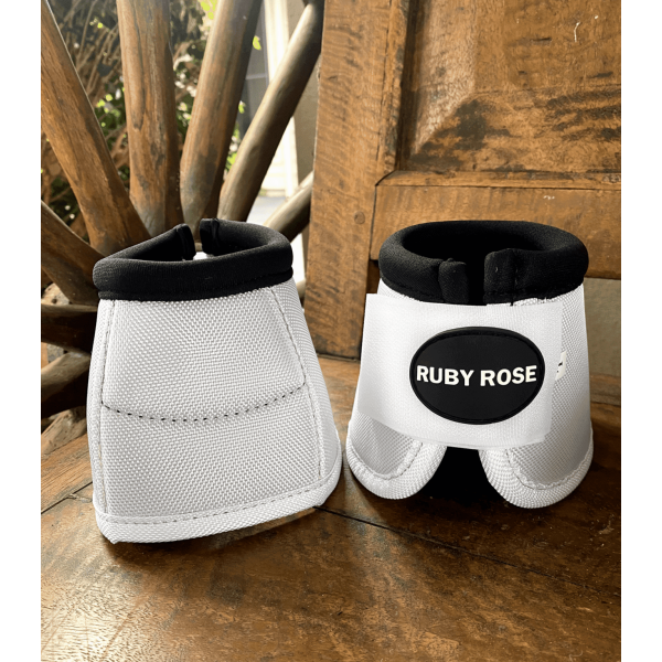 New! Ruby Rose White Bell Boots (Small/Medium) Small / One Bell boots