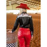 New! SADDLE UP SATIN PERFORMANCE RODEO SHIRT - Country Scene Saddlery and Pet Supplies