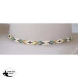 New ! Santa Fe Western Beaded Hat Band - Country Scene Saddlery and Pet Supplies