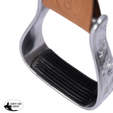 New! Schneiders® Aluminum Engraved Western Padded Stirrups - Country Scene Saddlery and Pet Supplies
