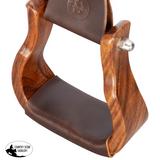 New! Schneiders® Angled Offset Wooden Stirrups - Country Scene Saddlery and Pet Supplies
