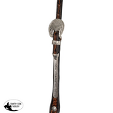 New! Schneiders® Browband Headstall with Chocolate Rawhide Accents - Country Scene Saddlery and Pet Supplies