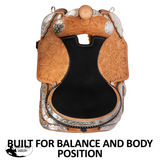 New! Schneiders® Cody II Western Silver Show Saddle