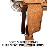 New! Schneiders® Cody II Western Silver Show Saddle