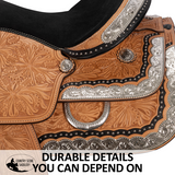 New! Schneiders® Cody II Western Silver Show Saddle