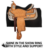 New! Schneiders® Cody II Western Silver Show Saddle