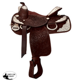 New! Schneiders® Denver Youth Western Show Saddle 13 inch / Dark Western Saddle