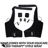New! Schneiders® EquiCare LED Therapy® Red Light Stifle Wrap - Country Scene Saddlery and Pet Supplies
