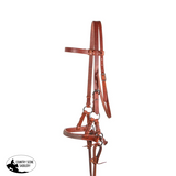 New! Schneiders® Harness Leather Decorative Nose Side Pull Billy Royal Show Halters