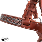 New! Schneiders® Harness Leather Decorative Nose Side Pull Billy Royal Show Halters