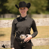 New! Schneiders® Ladies Sarah Crystal Western Show Shirt - Country Scene Saddlery and Pet Supplies