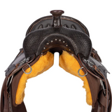 New! Schneiders® Leather-Cordura Western Trail Saddle II