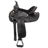 New! Schneiders® Lightweight Round Skirt Synthetic Western Trail Saddle