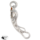 New! Schneiders® Medium Port Copper Mouth Grazing Bit with Engraved Cheeks Western Bits