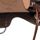 New! Schneiders® Oiled Leather Western Trail Saddle 7 inch gullet and Full QHB Western Saddle