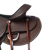 New! Schneiders® Oiled Leather Western Trail Saddle 7 inch gullet and Full QHB Western Saddle