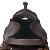 New! Schneiders® Oiled Leather Western Trail Saddle 7 inch gullet and Full QHB - Country Scene Saddlery and Pet Supplies