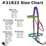 New! Schneiders® Pro Series Classic Hunter Bridle with Fancy Stitching - Country Scene Saddlery and Pet Supplies