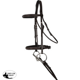 New! Schneiders® Pro Series Classic Hunter Bridle with Fancy Stitching - Country Scene Saddlery and Pet Supplies