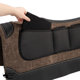 New! Schneiders® Removable Shim Felt Western Saddle Pad - Removable Shim Felt Western Saddle Pad