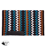 New! Schneiders® Rio Western Show Saddle Blanket - 34’’ x 42’’ - CSS turquoiserust - western pads