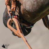 New! Schneiders® Rolled Nose Leather Side Pull - Full Horse - Hackamore