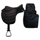 New! Schneiders® Soft Ride Lightweight Treeless Western Trail Saddle