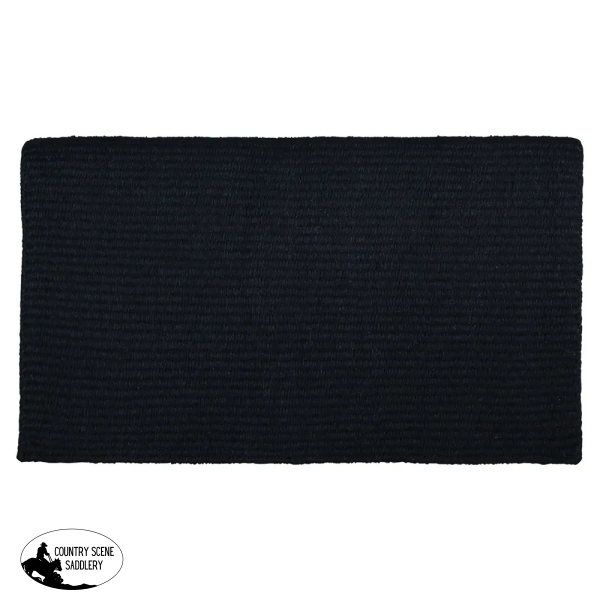 New! Schneiders® Solid Wool Oversize Western Show Blanket 34 x 40 #38016 BK In Stock western pads