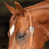 New! Schneiders® Split Ear Silver Show Headstall Full Draft Horse Girth