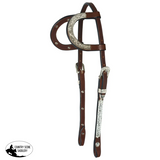 New! Schneiders® Two Ear Silver Plated Western Show Headstall - Country Scene Saddlery and Pet Supplies