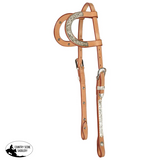 New! Schneiders® Two Ear Silver Plated Western Show Headstall - Country Scene Saddlery and Pet Supplies
