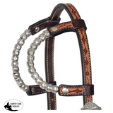 New! Schneiders® Two Ear Wave Western Show Headstall - Full #43436 LTOFH Backordered - Expected October 05 - Western