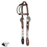 New! Schneiders® Two Ear Wave Western Show Headstall - Full #43436 LTOFH Backordered - Expected October 05 - Western